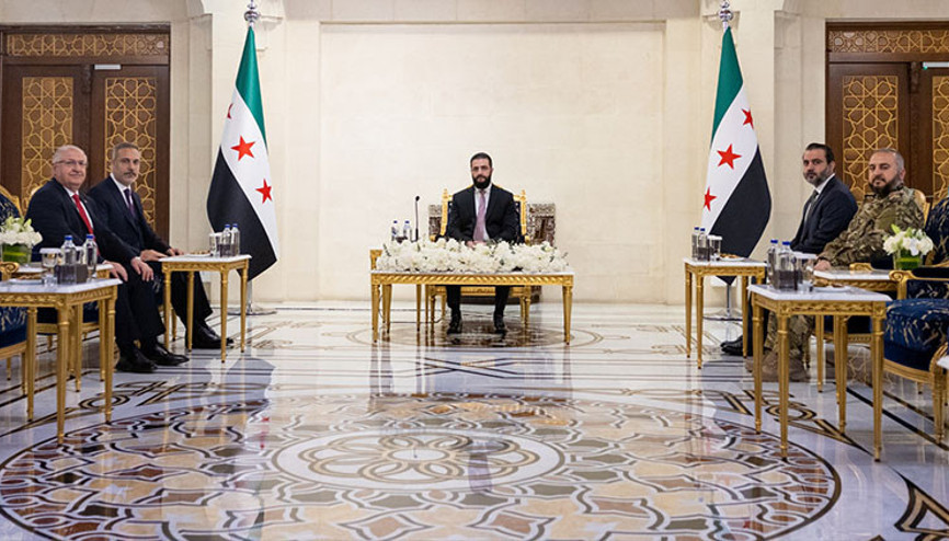 Türkiyeden Şama kritik ziyaret: Dışişleri Bakanı Hakan Fidan, Milli Savunma Bakanı Yaşar Güler, MİT Başkanı İbrahim Kalın Suriyede