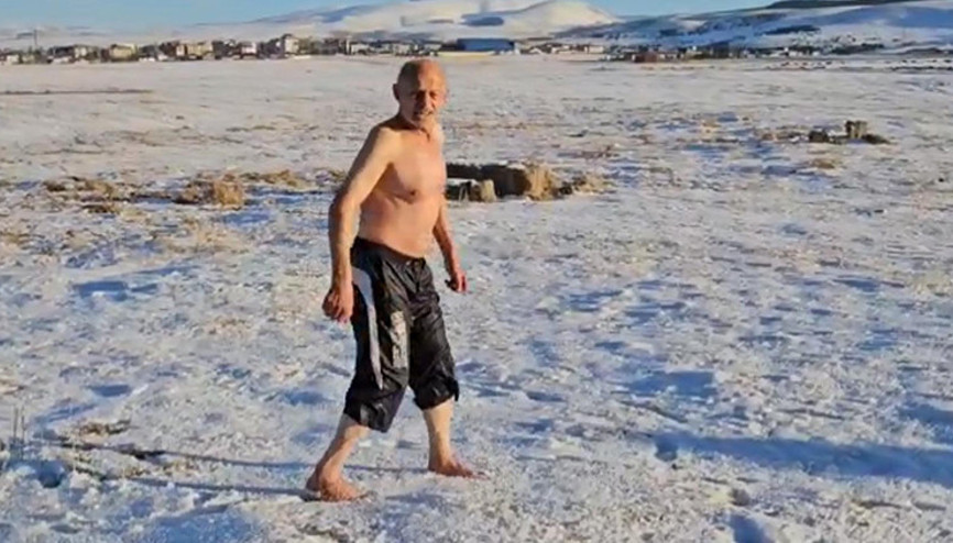 78 yaşındaki adamın sağlığı için yaptığı hayrete düşürüyor