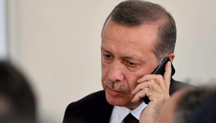 Cumhurbaşkanı Erdoğan, Lübnan Cumhurbaşkanı Joseph Avn ile telefonda görüştü