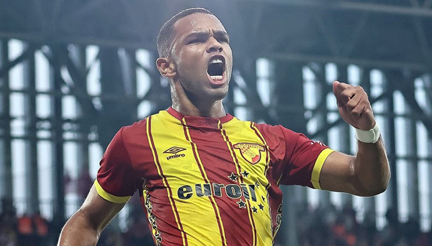 Göztepede ilk devrenin yıldızı Juan oldu