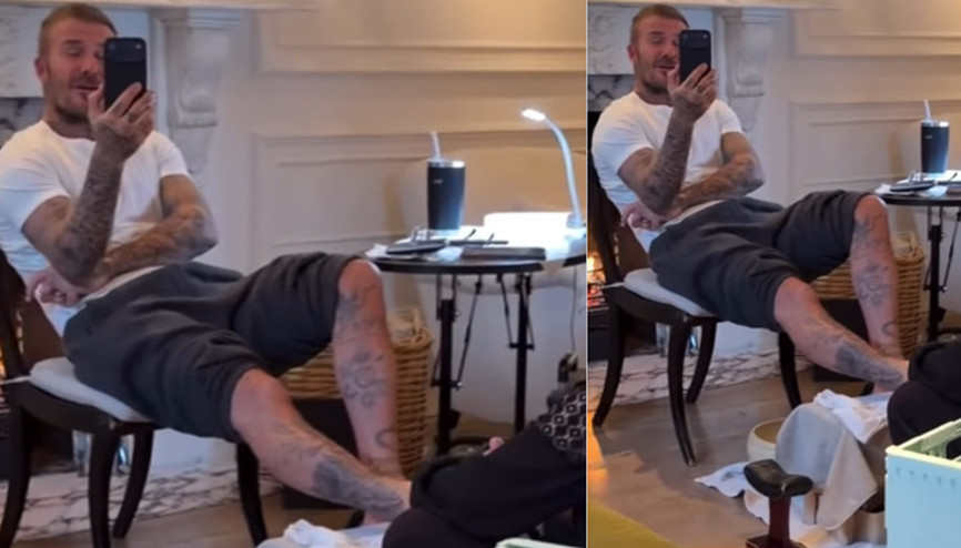 Oğlu artık soyadını bile istememiş ne gam Evinde şarkılı, müzikli pedikür yaptırdı