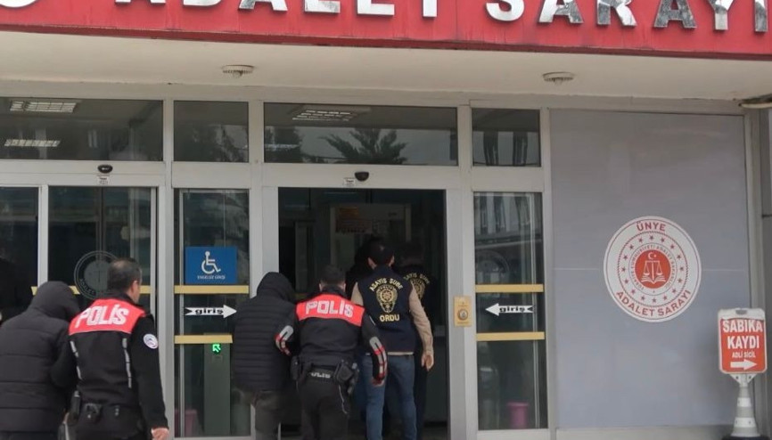 Ordu’da ‘change’ araç operasyonu; 3 tutuklama