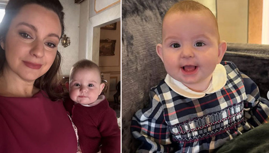 Tarihe geçen bir törenle evlenmişlerdi... Dört yıllık yuva iki çocukla şenlendi: Kızımla babaannesi iki su damlası gibi