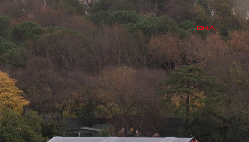 İstanbulda sulu kar yağdı