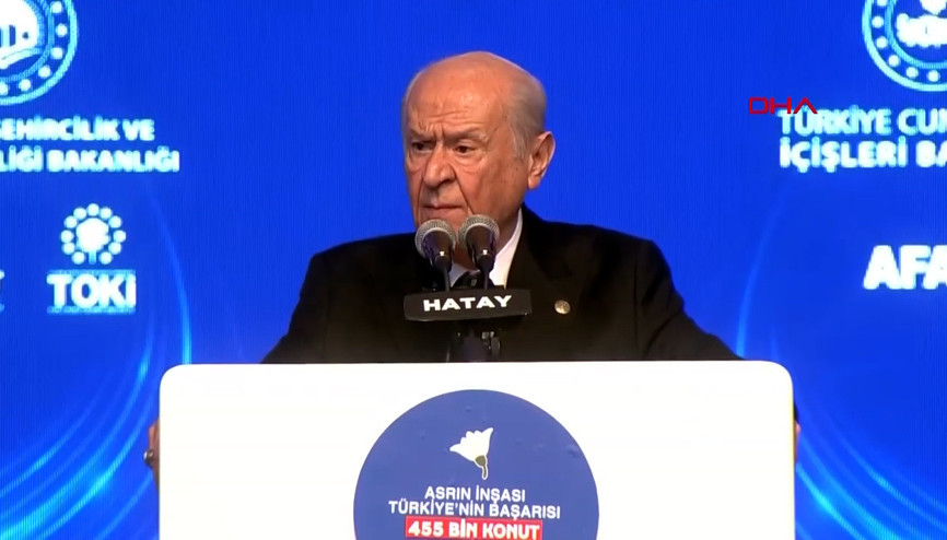 MHP Lideri Devlet Bahçeli: Günümüzün Süleymanı Erdoğandır