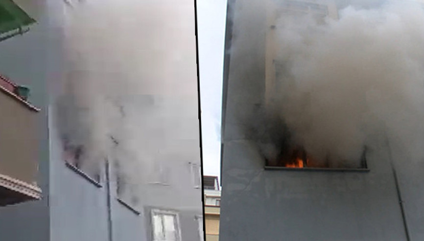 Çekmeköy’de 3 katlı binanın giriş katındaki depoda çıkan yangın söndürüldü Çekmeköy’de 3 katlı binanın giriş katındaki depoda çıkan yangın söndürüldü