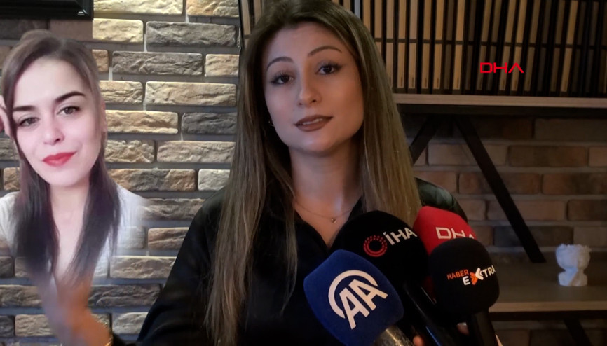 Öldürüldüğü öne sürülen Hatice Yalman’ın, olay öncesi markette el işaretiyle yardım çağrısında bulunmuş