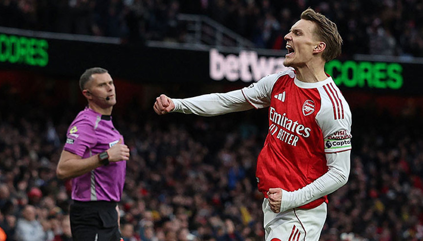 Arsenal 2-1 Brighton (İngiltere Premier Lig) Ferdi Kadıoğlu...