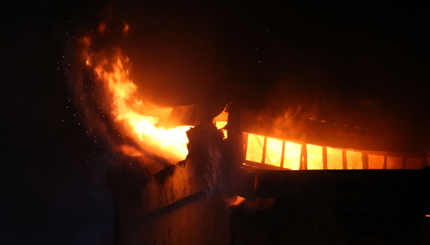 Son dakika... Hatayda sanayi sitesinde yangın