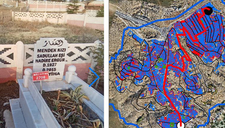 Belediyeden dikkat çeken mezarlık uygulaması | Dijital çağa ayak uydurmak için yaptık