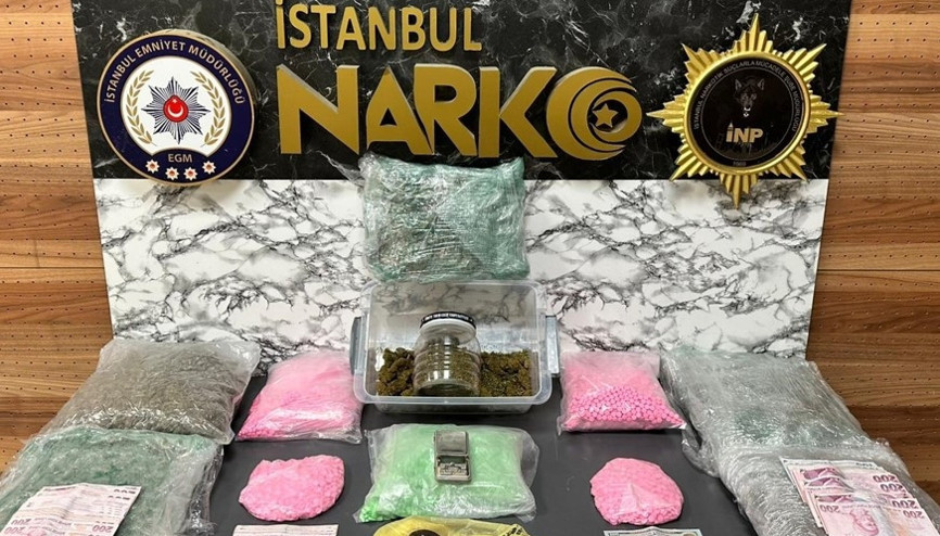 Pendik’te operasyon: 19 bin 800 adet uyuşturucu hap ele geçirildi; 1 kişi tutuklandı