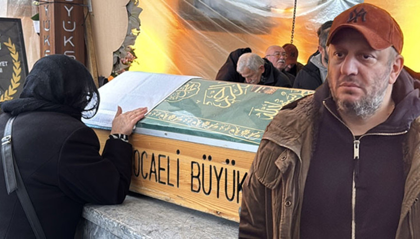 7 ay önce annesini kaybetmişti...Oyuncu Serkan Keskinin baba acısı