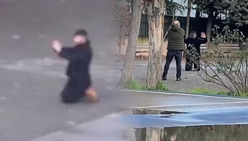 Lisede baba dehşeti Kızını rahatsız ettiği iddiasıyla öğrenciyi silahla rehin aldı