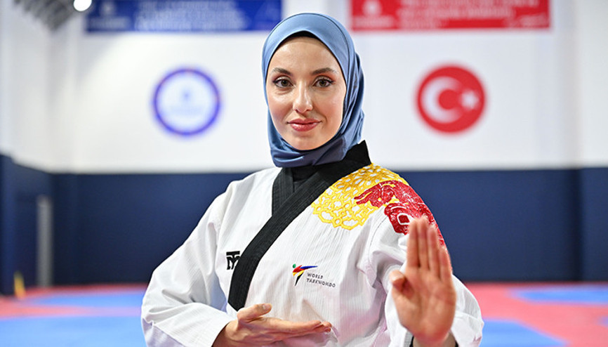 Milli tekvandocu Kübra Dağlı, 2026da dünya şampiyonu olmayı hedefliyor