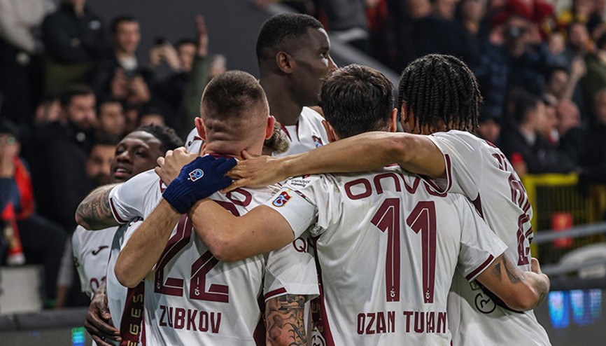 Süper Ligin en verimli hücum hattı Trabzonsporda