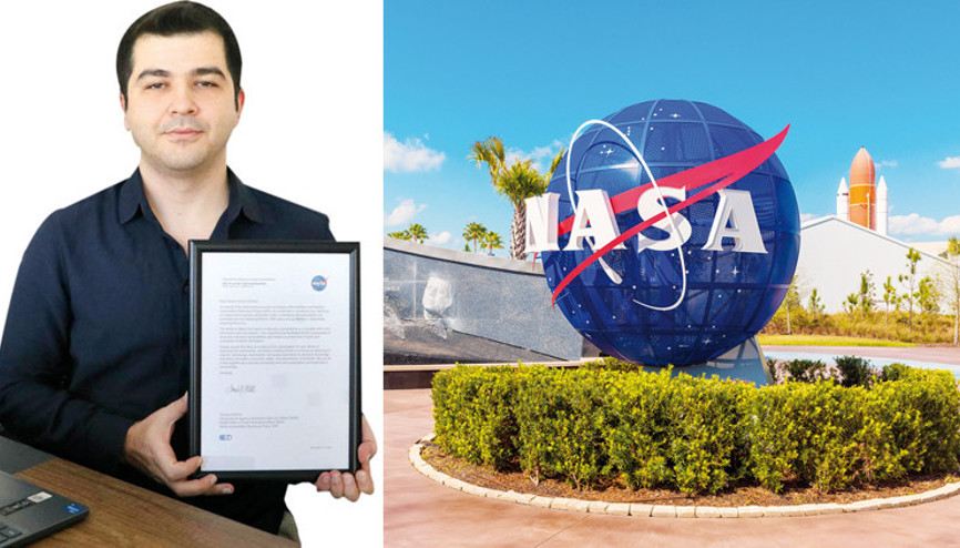 NASA’dan Hasan’a teşekkür