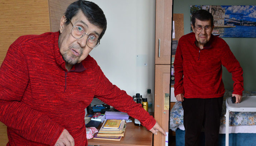 Huzurevine yerleşen usta sanatçı Zihni Göktay: İnsan eti ağırdır