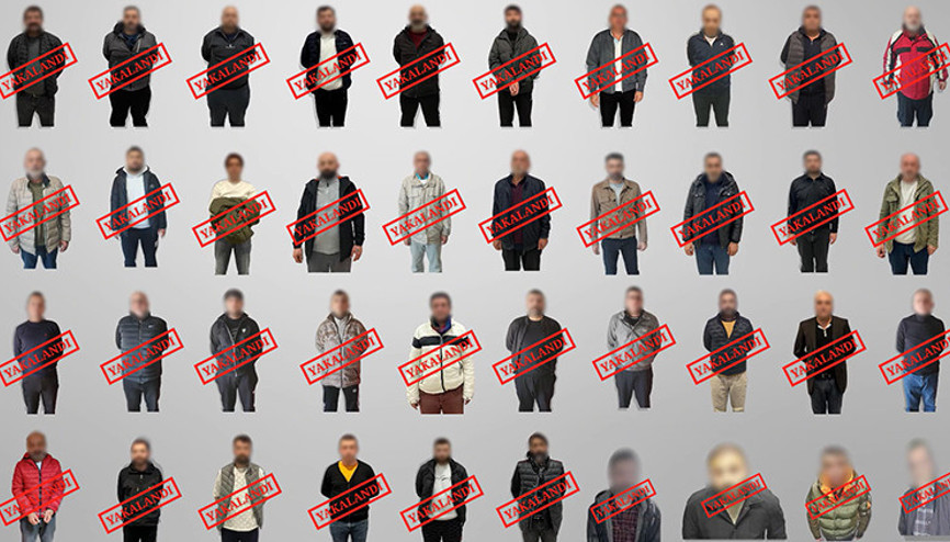 Kırmızı bültenle ve ulusal seviyede aranan 40 suçlu Türkiyeye getirildi