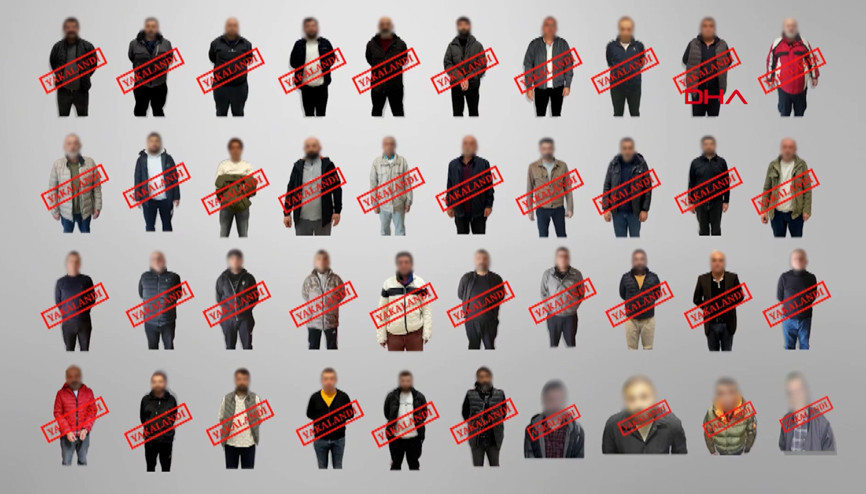 Kırmızı bültenle ve ulusal seviyede aranan 40 suçlu Türkiyeye getirildi