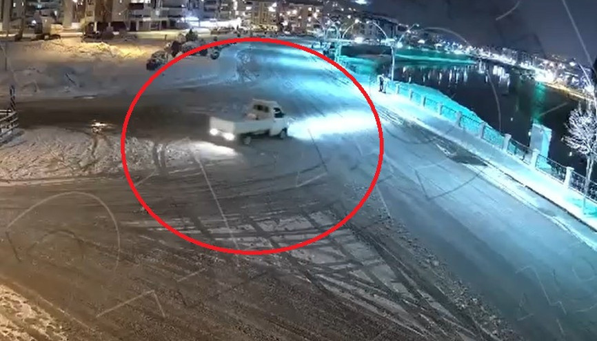 Amasya’da drift atan sürücüye 58 bin 217 TL ceza