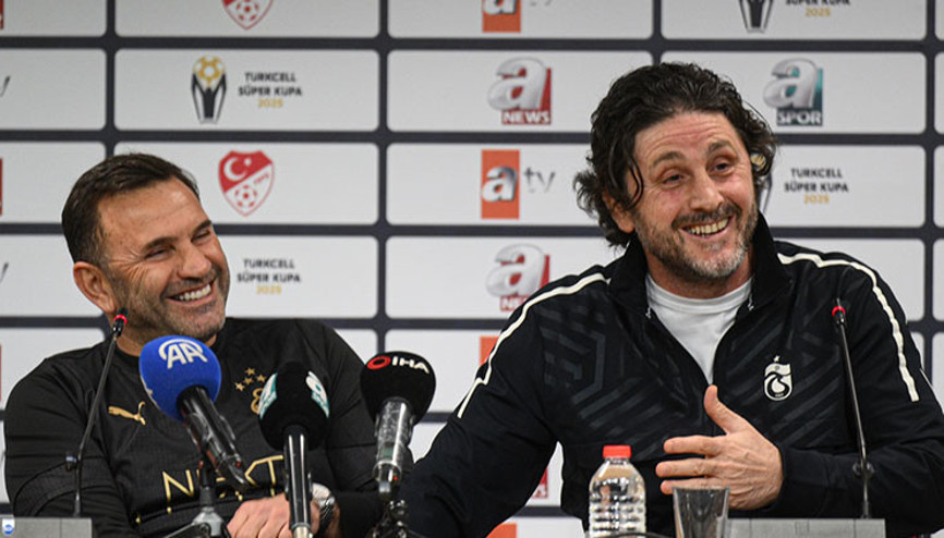 Fatih Tekke ve Okan Buruktan güldüren diyalog ve Süper Kupa yorumu: Bizim için çok değerli