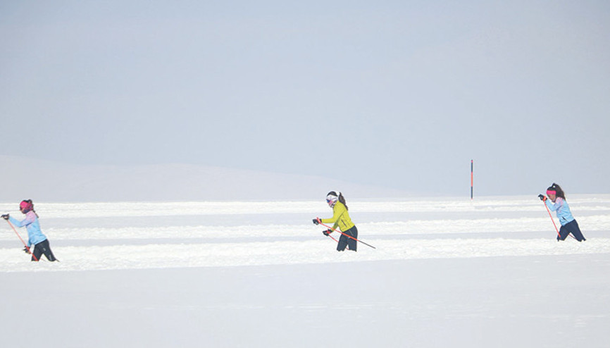 Terör bitti, kayak başladı... Eksi 21’de şampiyona hazırlığı