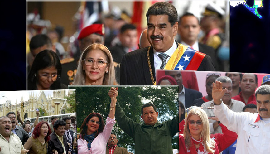 Venezuelada ilk savaşçı olarak biliniyor Tahtın arkasındaki gizli güç: Cilia Flores