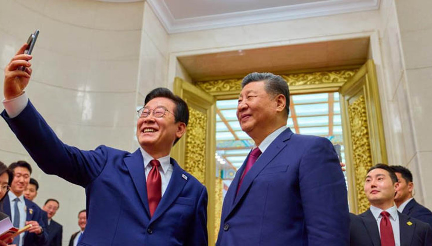 Asyalı liderler bir araya geldi: Selfie çekildi