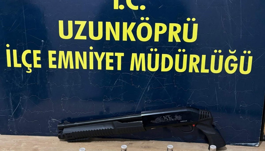 Üzerinde pompalı tüfekle yakalandı Üzerinde pompalı tüfekle yakalandı