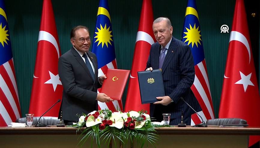Türkiye ile Malezya arasında anlaşmalar imzalandı