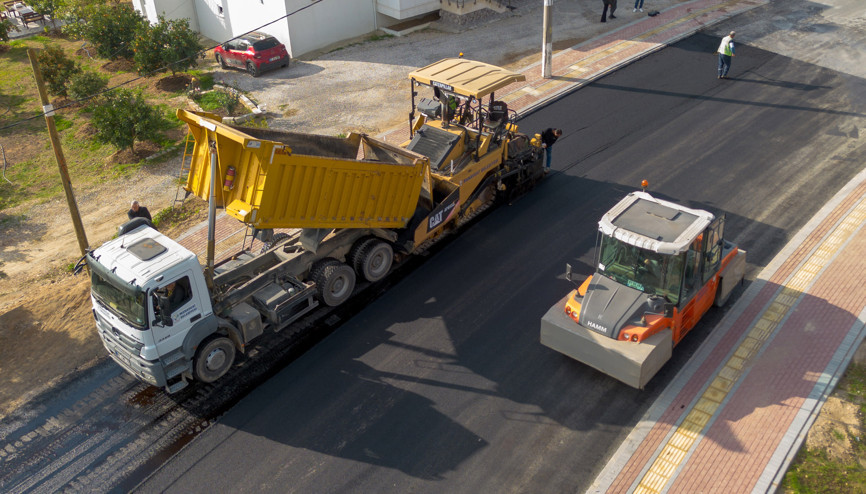 Manavgatta cadde düzenleme çalışması