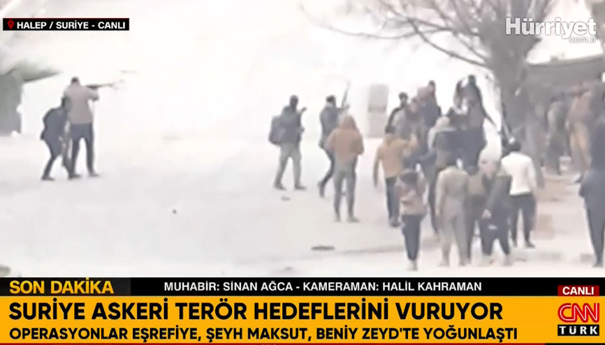 Suriye askeri terör hedeflerini vuruyor