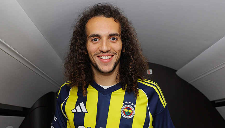 Fenerbahçenin yeni yıldızı Matteo Guendouzi, ayağının tozuyla süper derbide