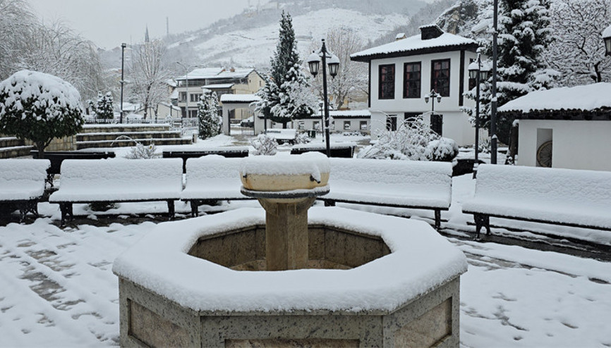 Prizren beyaza büründü