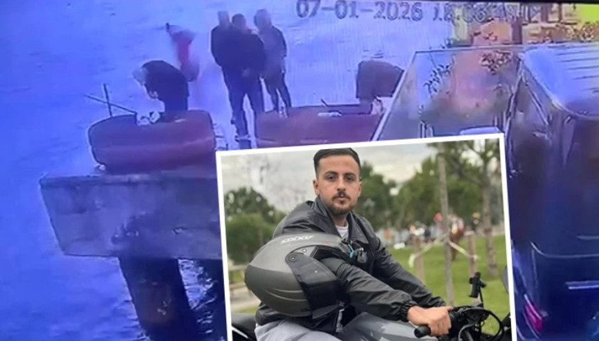 Sarıyerde hayatını kaybeden motosiklet sürücüsünün denize düştüğü anlar kamerada Sarıyerde hayatını kaybeden motosiklet sürücüsünün denize düştüğü anlar kamerada