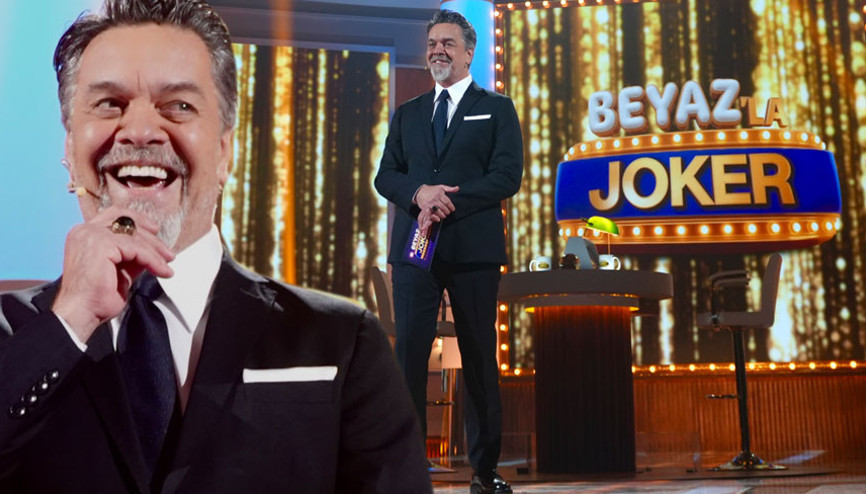 Kahkaha dolu gece... Beyazla Joker neşe saçtı