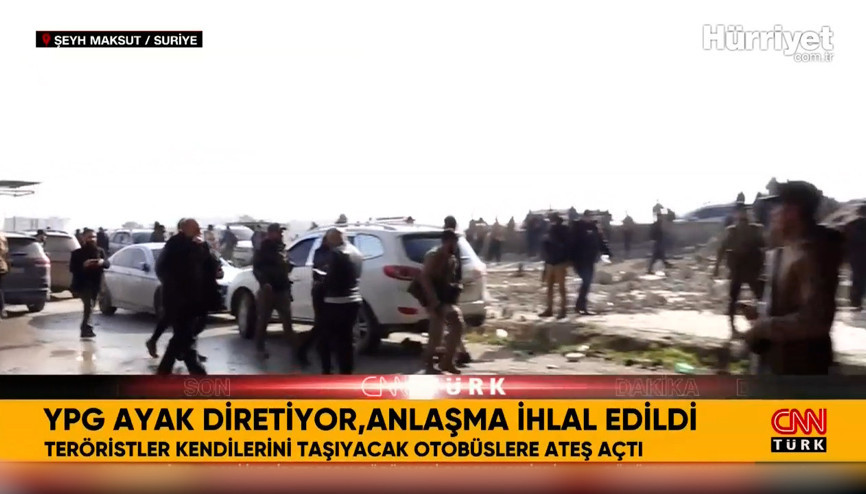 YPG unsurları tahliyeyi reddetti