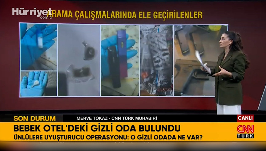 Bebek Oteldeki gizli oda bulundu