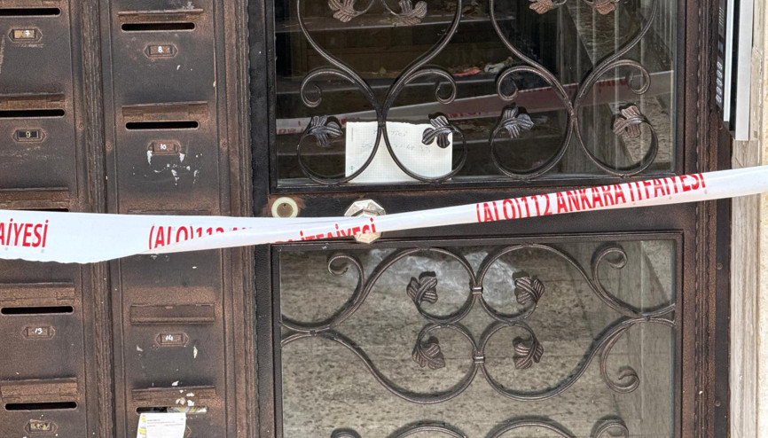 Ankarada 5 katlı bina çökme tehlikesiyle tahliye edildi