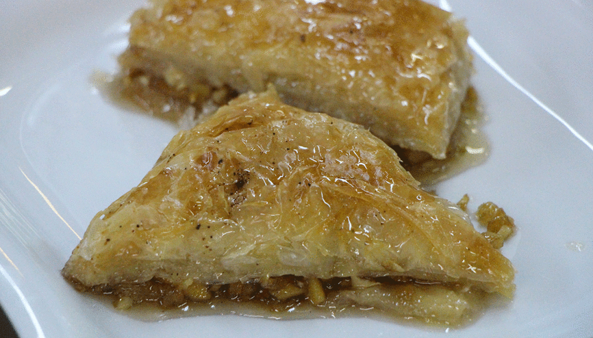 Amasyanın yeni lezzeti elmalı baklava