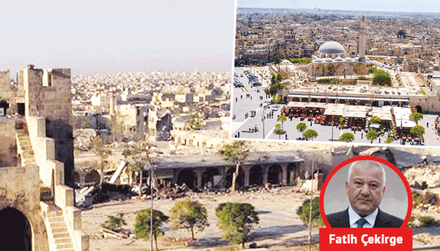 Sinan’ın Halep’te vurulan eserlerine Türkiye eli