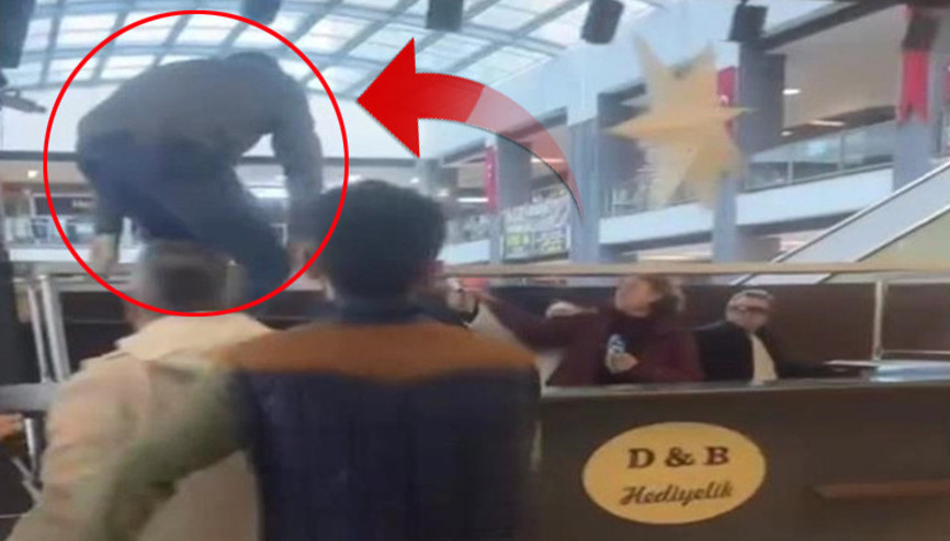 Beylikdüzünde alışveriş merkezinde Yer kiralama kavgası