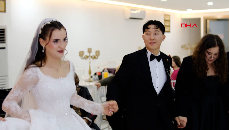 Rize’ye Güney Kore’den damat