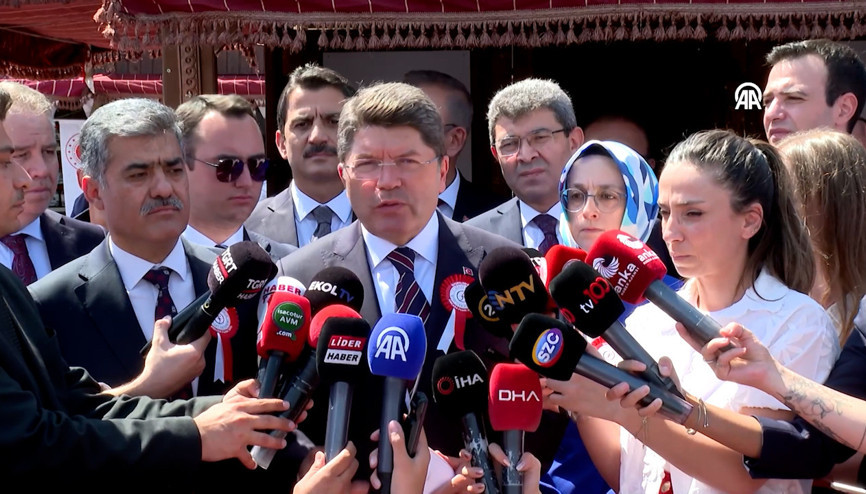Bakan Tunçtan hükümlülere verilen mesleki eğitime ilişkin paylaşım