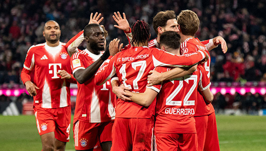 Bayern Münih, Wolfsburgu darmadağın etti: 8 gollü zafer