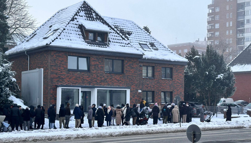 Hamburg’da kiralık ev kuyruğu