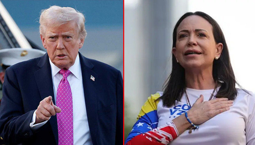 Trump, Venezuelalı muhalif lider Machadoyu kabul edecek