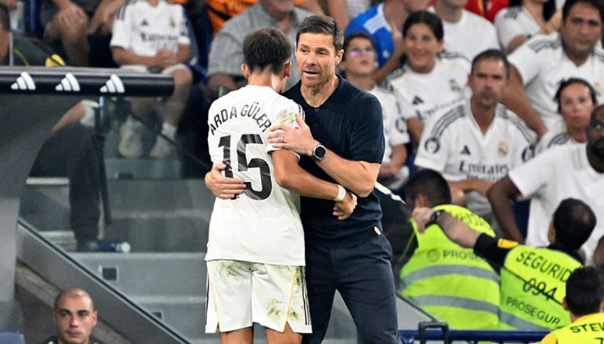 Arda Gülerden Xabi Alonsoya veda