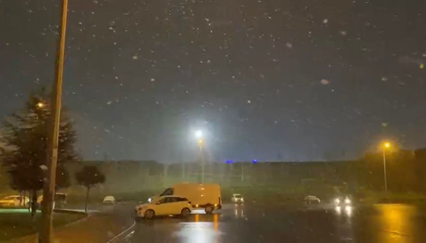 İstanbul - İstanbulda kar yağışı yeniden başladı