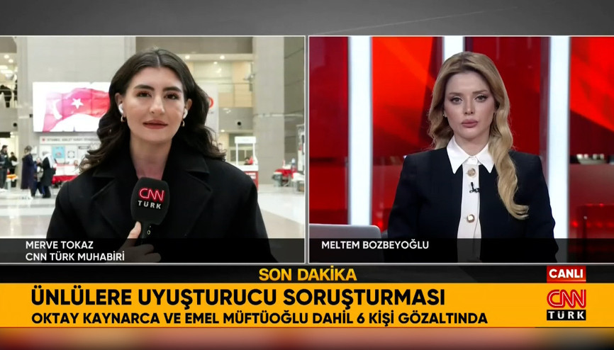 Uyuşturucu soruşturmasında yeni gelişme: Oktay Kaynarca ve Emel Müftüoğlu dahil 6 kişi gözaltında